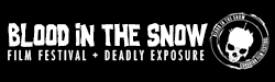 Blood in the Snow small logo with skull