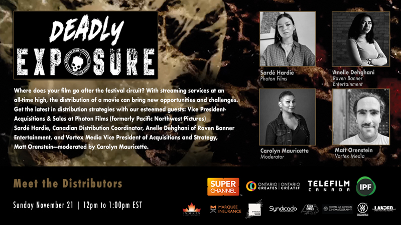 Meet the Distributors panel
