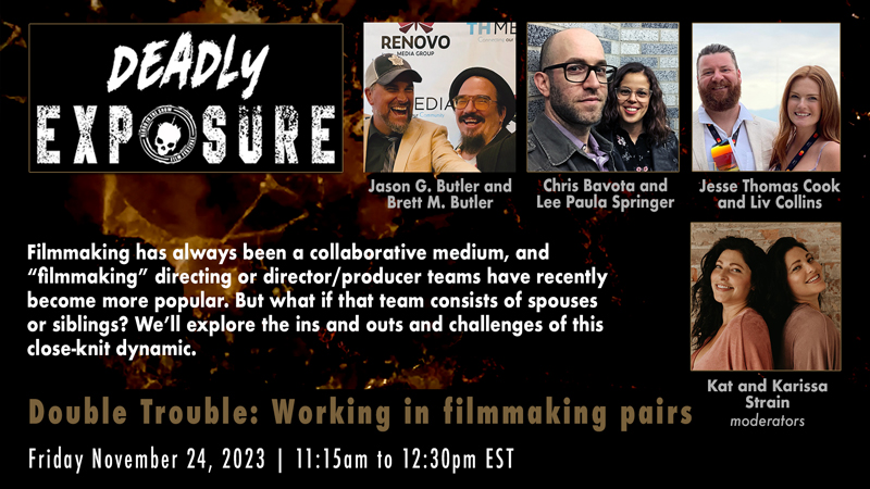 Double Trouble: Working in Filmmaking Pairs panel