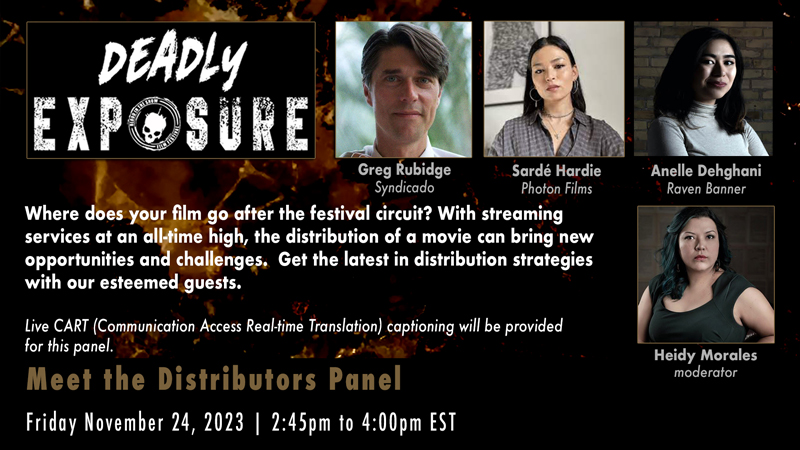 Meet the Distributors panel