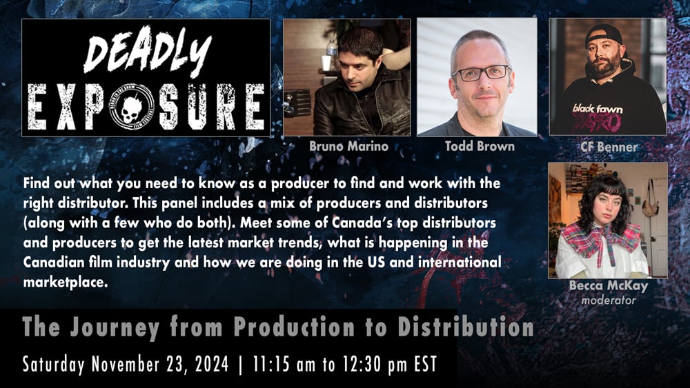 The Journey from Production to Distribution panel